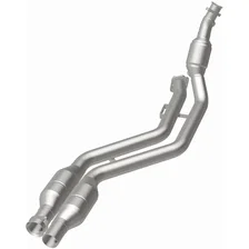 Right 2002-2003 Mercedes-Benz CLK430 4.3L California Grade CARB Compliant Direct-Fit Catalytic Converter image 3