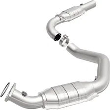 Left OEM Grade Federal / EPA Compliant Direct-Fit Catalytic Converter image 1