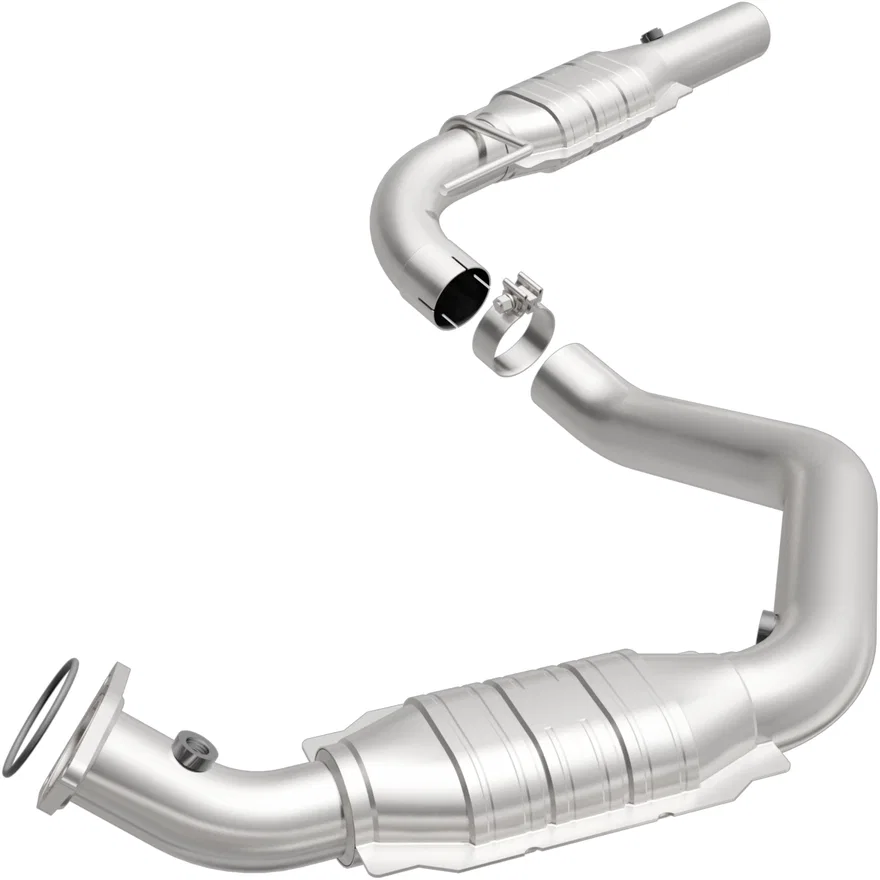 Left OEM Grade Federal / EPA Compliant Direct-Fit Catalytic Converter