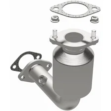Front 1997-2002 Mitsubishi Mirage 1.5L | 1997-2002 Mitsubishi Mirage 1.8L OEM Grade Federal / EPA Compliant Direct-Fit Catalytic Converter image 2