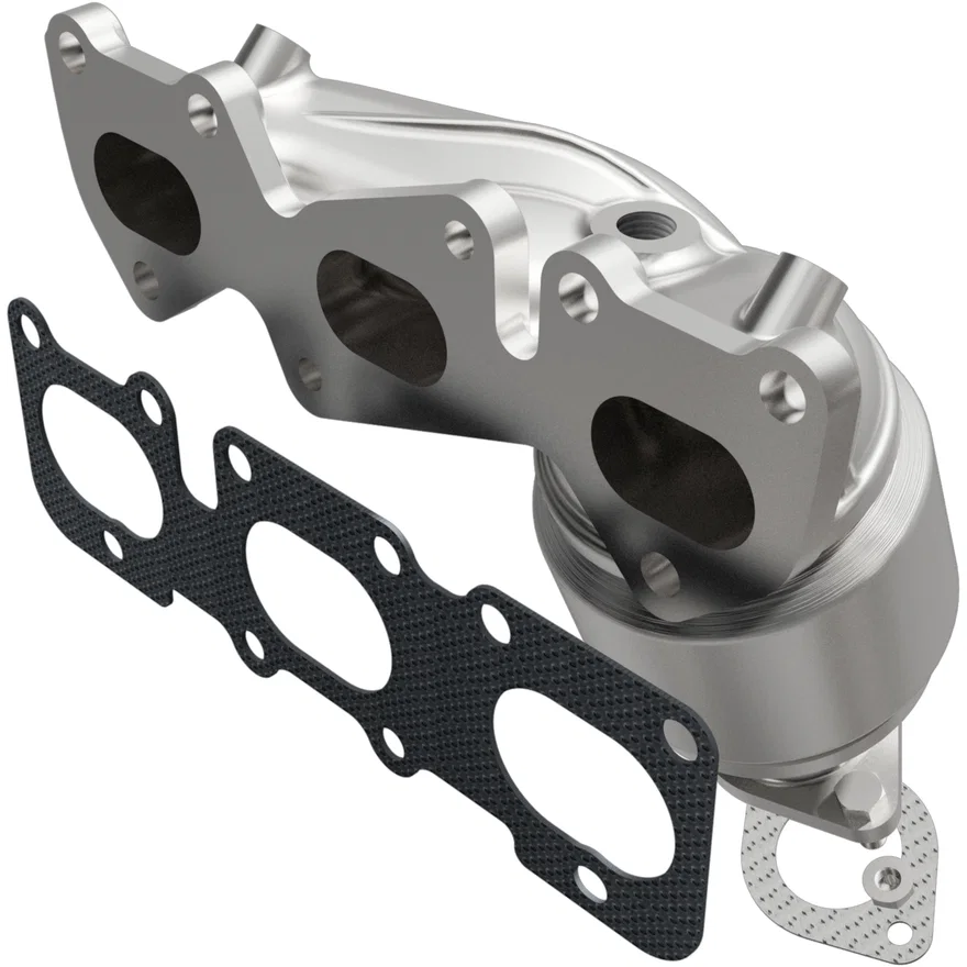 Rear 2011-2012 Kia Sedona 3.5L OEM Grade Federal / EPA Compliant Direct-Fit Manifold Catalytic Converter