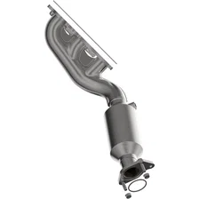 Right 2013-2015 Toyota 4Runner 4.0L | 2013-2014 Toyota FJ Cruiser 4.0L California Grade CARB Compliant Direct-Fit Manifold Catalytic Converter image 4