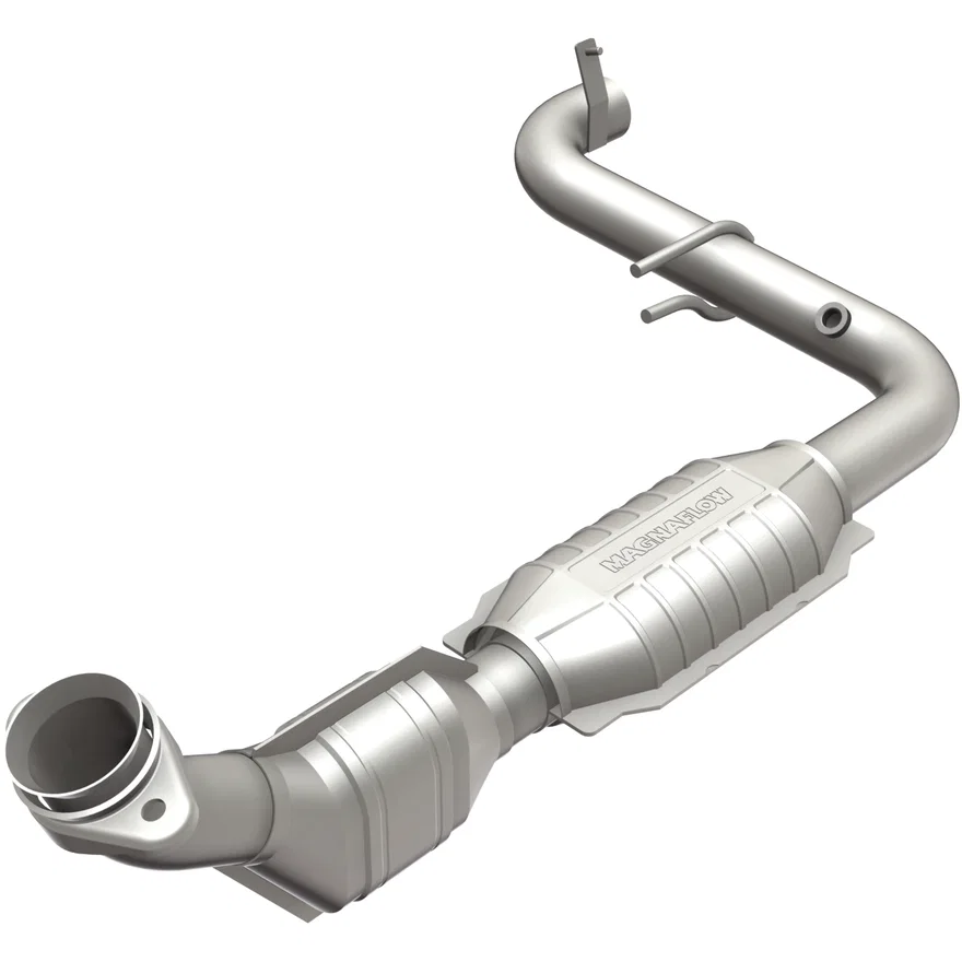 Left 2004 Ford F-150 Heritage SVT Lightning 5.4L | 1999-2003 Ford F-150 5.4L OEM Grade Federal / EPA Compliant Direct-Fit Catalytic Converter