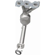 Front OEM Grade Federal / EPA Compliant Direct-Fit Manifold Catalytic Converter image 3