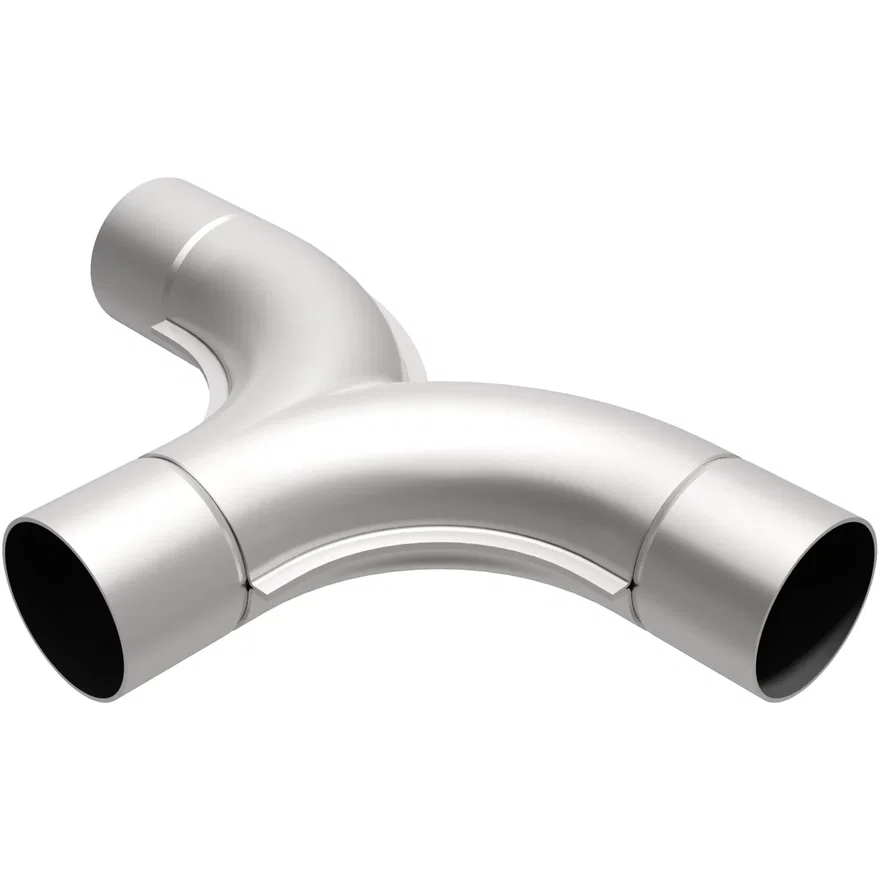2.5 X 2.5in. 180 degrees Performance Exhaust Y-Pipe