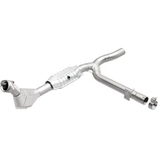 Right 1999-2000 Ford F-150 4.6L California Grade CARB Compliant Direct-Fit Catalytic Converter image 1