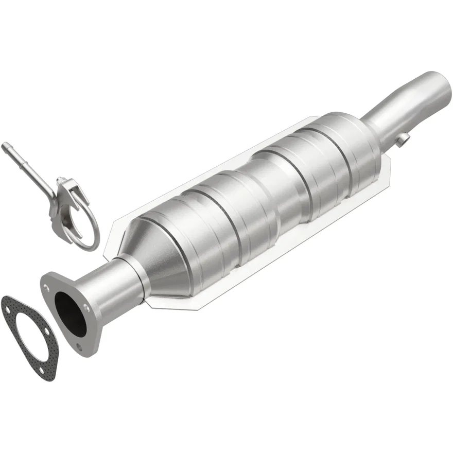 Rear OEM Grade Federal / EPA Compliant Direct-Fit Catalytic Converter for Ford