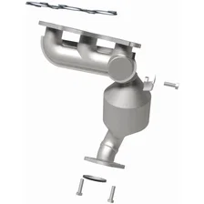 Rear 2011-2015 Toyota Sienna 3.5L California Grade CARB Compliant Direct-Fit Manifold Catalytic Converter image 3