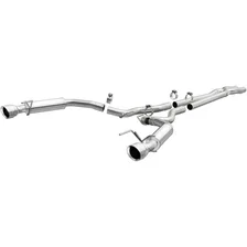 2015-2017 Ford Mustang 3.7L Competition Series Cat-Back Performance Exhaust System image 1