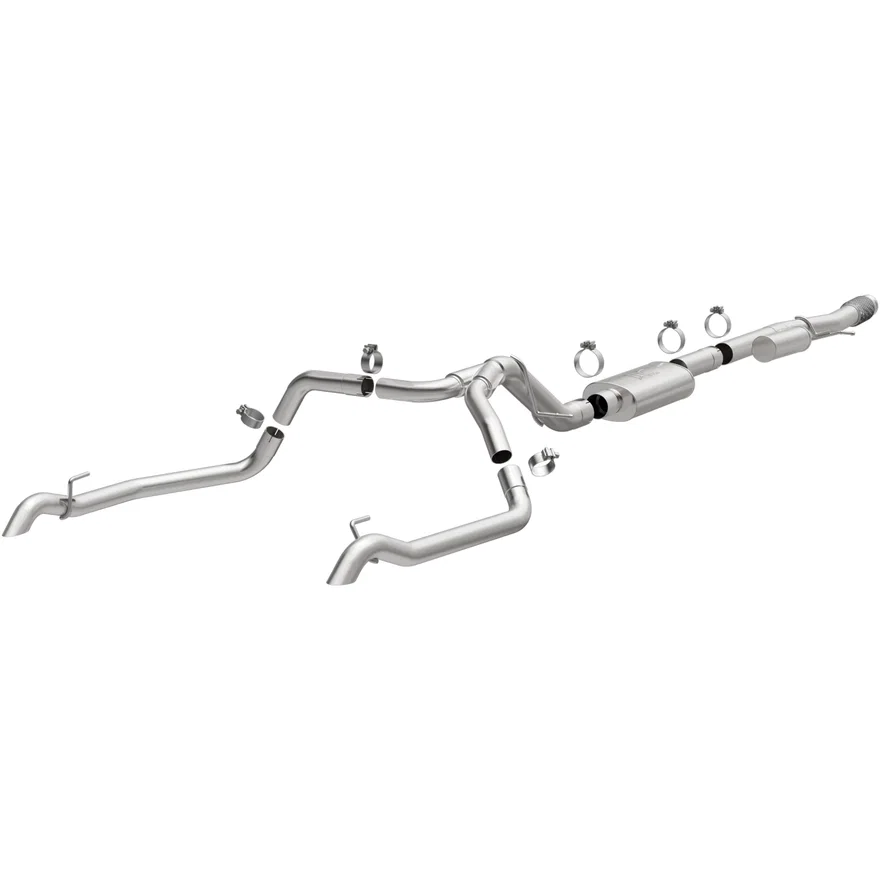 ® 2019-2026 Chevrolet Silverado 1500 6.2L | 2019-2026 GMC Sierra 1500 6.2L Overland Series™ Cat-Back Performance Exhaust System
