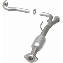 Rear 2003 Jeep Liberty 3.7L California Grade CARB Compliant Direct-Fit Catalytic Converter image 3