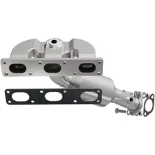 Rear OEM Grade Federal / EPA Compliant Direct-Fit Manifold Catalytic Converter for BMW image 1