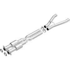 Rear 2012-2013 Chevrolet Corvette 6.2L OEM Grade Federal / EPA Compliant Direct-Fit Catalytic Converter image 1