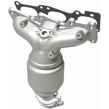 Front OEM Grade Federal / EPA Compliant Direct-Fit Manifold Catalytic Converter image 3