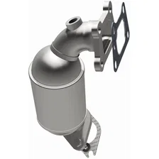 Front OEM Grade Federal / EPA Compliant Direct-Fit Catalytic Converter image 2