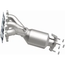 Left 2011-2014 Volvo XC90 3.2L OEM Grade Federal / EPA Compliant Direct-Fit Manifold Catalytic Converter image 4