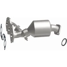 Rear 2012 Toyota Avalon 3.5L | 2012-2015 Toyota Venza 3.5L OEM Grade Federal / EPA Compliant Direct-Fit Manifold Catalytic Converter image 4