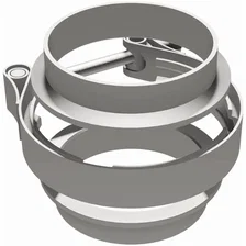3in. V-Band Assembly Performance Exhaust Clamp image 2