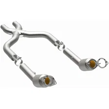 2011-2014 Ford Mustang 5.0L Metallic Grade Federal / EPA Compliant Direct-Fit Catalytic Converter image 2