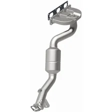 Front OEM Grade Federal / EPA Compliant Direct-Fit Manifold Catalytic Converter for BMW image 3