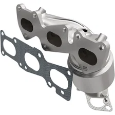 Rear OEM Grade Federal / EPA Compliant Direct-Fit Manifold Catalytic Converter image 1