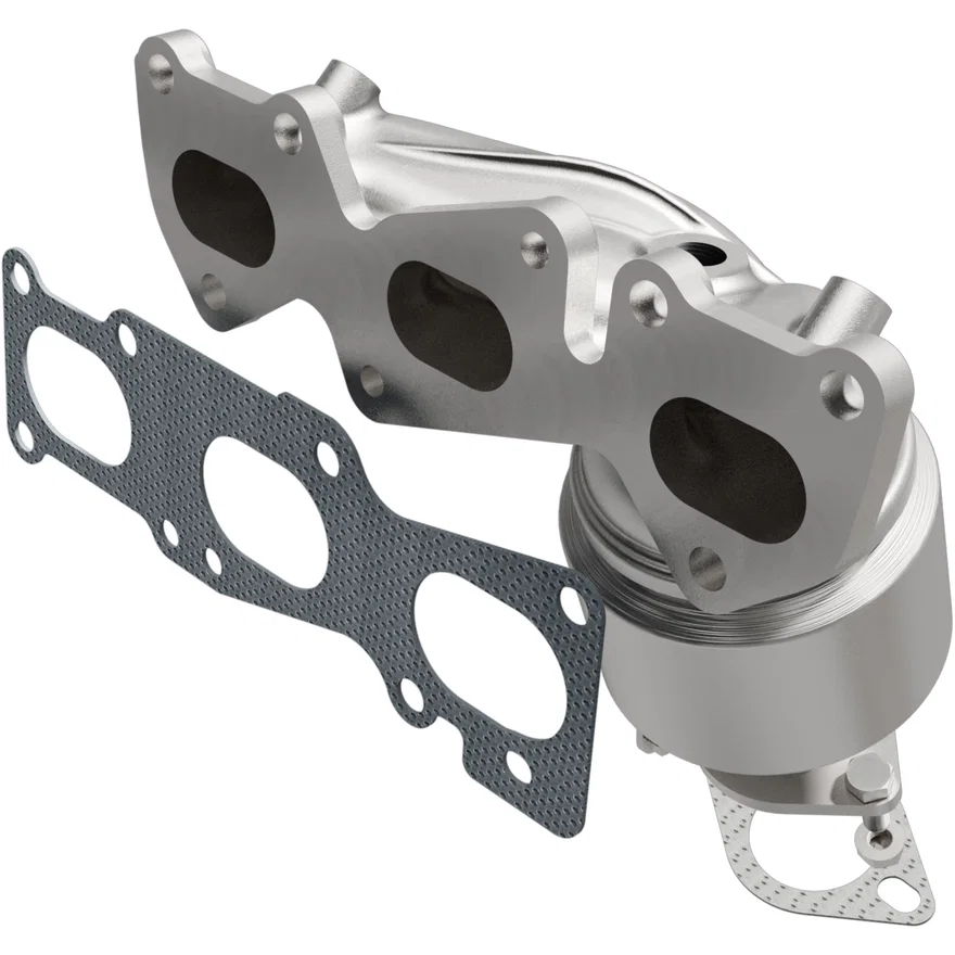 Rear OEM Grade Federal / EPA Compliant Direct-Fit Manifold Catalytic Converter