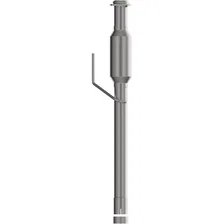 Rear 2004-2006 Jeep Wrangler 4.0L California Grade CARB Compliant Direct-Fit Catalytic Converter image 4
