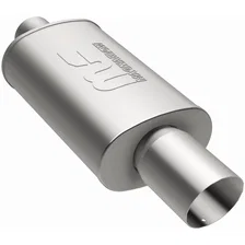 Competition Core 5 X 8in. Oval Straight-Through Performance Exhaust Muffler image 2