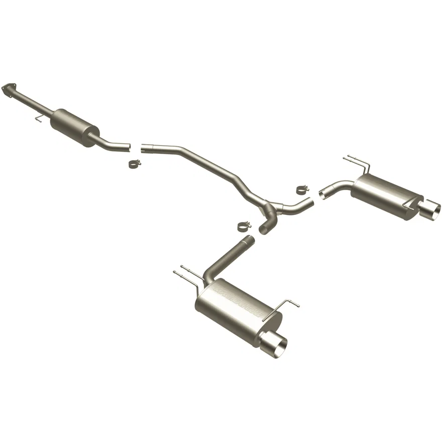 2008-2012 Honda Accord 3.5L Street Series Cat-Back Performance Exhaust System