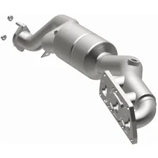 Front Left 2005-2006 Audi A8 Quattro 6.0L California Grade CARB Compliant Direct-Fit Manifold Catalytic Converter image 2