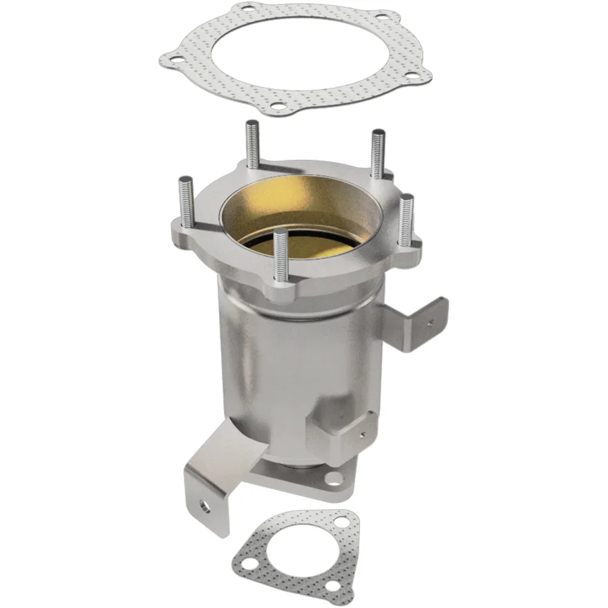Front 1999-2001 Mazda Protege 1.6L California Grade CARB Compliant Direct-Fit Catalytic Converter