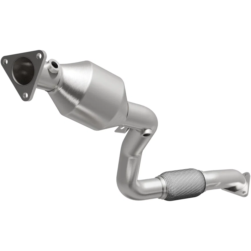Front Left 2010 Audi Q7 3.6L | 2010 Volkswagen Touareg 3.6L California Grade CARB Compliant Direct-Fit Catalytic Converter