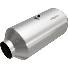Rear OEM Grade Federal / EPA Compliant Universal Catalytic Converter for Ford image 1