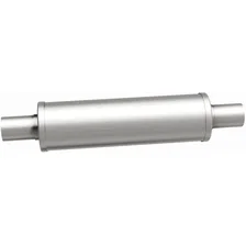 4in. Round Straight-Through Performance Exhaust Muffler image 4