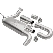 ® Overland Series™ Axle Back Performance Exhaust System for Jeep image 1
