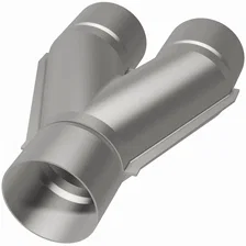 3 X 3in. Performance Exhaust Y-Pipe image 3