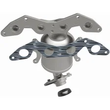 2001-2005 Honda Civic 1.7L California Grade CARB Compliant Direct-Fit Manifold Catalytic Converter image 4