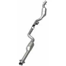 Left 2001-2003 Mercedes-Benz E320 Base 3.2L California Grade CARB Compliant Direct-Fit Catalytic Converter image 3