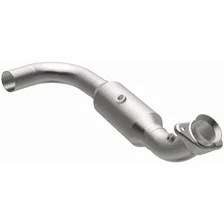 Left 2007-2008 Ford Expedition 5.4L | 2007-2008 Lincoln Navigator 5.4L California Grade CARB Compliant Direct-Fit Catalytic Converter image 2