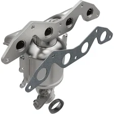2001-2005 Honda Civic 1.7L California Grade CARB Compliant Direct-Fit Manifold Catalytic Converter image 1