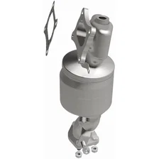 Rear 2009-2014 Acura TL 3.7L OEM Grade Federal / EPA Compliant Direct-Fit Manifold Catalytic Converter image 4