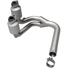 Front 2004-2006 Jeep Wrangler 4.0L OEM Grade Federal / EPA Compliant Direct-Fit Catalytic Converter image 3