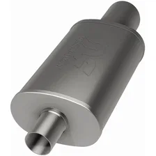 Street 5 X 8in. Oval Straight-Through Performance Exhaust Muffler image 3