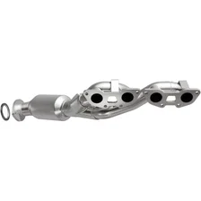 Left 2008-2014 Lexus IS F 5.0L California Grade CARB Compliant Direct-Fit Manifold Catalytic Converter image 1