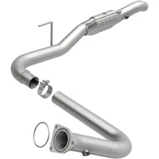 Left California Grade CARB Compliant Direct-Fit Catalytic Converter image 1