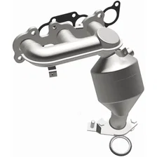 Front 2002-2003 Lexus ES300 3.0L | 2002-2006 Toyota Camry 3.0L OEM Grade Federal / EPA Compliant Direct-Fit Manifold Catalytic Converter image 2