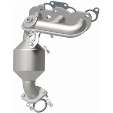 Rear 2002-2003 Lexus ES300 3.0L | 2002-2003 Toyota Camry 3.0L California Grade CARB Compliant Direct-Fit Manifold Catalytic Converter image 3