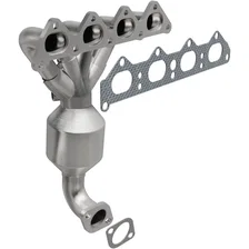OEM Grade Federal / EPA Compliant Direct-Fit Manifold Catalytic Converter for Hyundai image 1