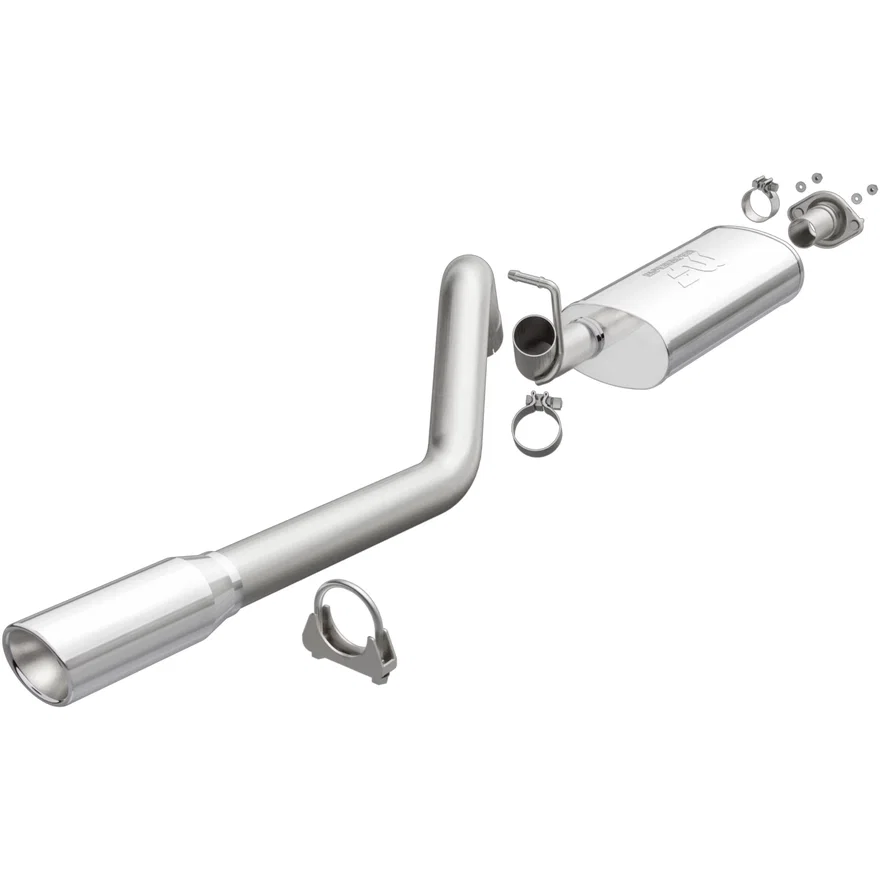 1996-2000 Jeep Cherokee 2.5L | 1996-2001 Jeep Cherokee 4.0L Street Series Cat-Back Performance Exhaust System