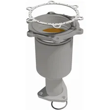 Front Right 2001-2004 Nissan Pathfinder 3.5L | 2001-2003 INFINITI QX4 3.5L HM Grade Federal / EPA Compliant Direct-Fit Catalytic Converter image 4